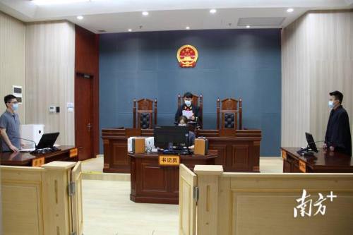 禅城法院对该故意侵权案进行当庭宣判。禅城法院供图