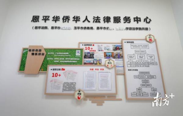 恩平华侨华人法律服务中心。 