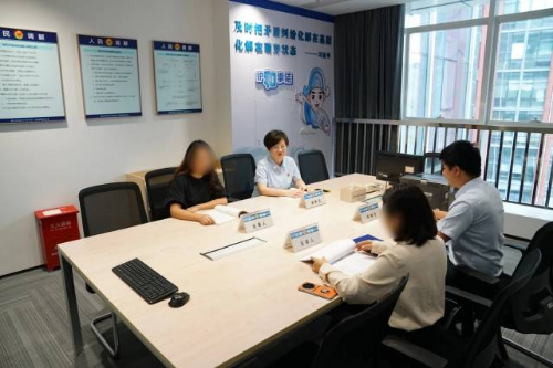 佛山市知识产权纠纷人民调解委员会调解一起知识产权纠纷。 佛山市司法局供图