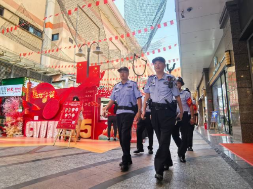 端州社会面见警率、管事率大幅提升。 受访者 供图