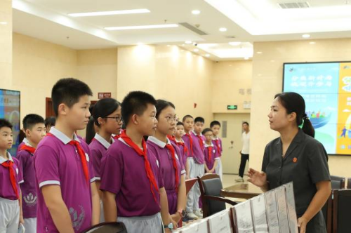 端州区开展未成年人犯罪预防相关宣传和教育活动。 受访者 供图